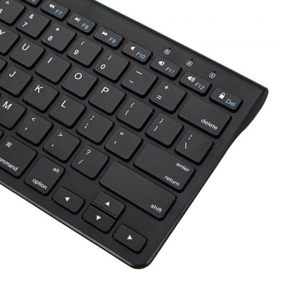 JP139 78 Key Ultra Thin bluetooth Wireless Keyboard with Retracable Tablet Support