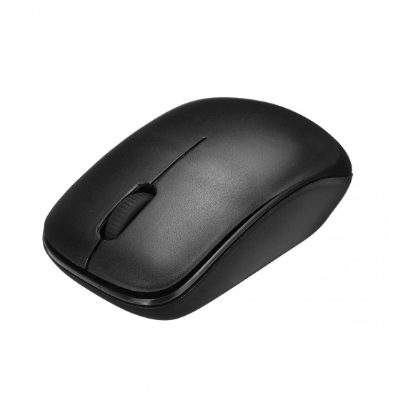 K03 2.4G Wireless Keyboard & Mouse Set Ultra-thin Mini Keyboard 1200DPI Silent Mouse