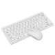 K03 2.4G Wireless Keyboard & Mouse Set Ultra-thin Mini Keyboard 1200DPI Silent Mouse