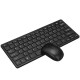 K03 2.4G Wireless Keyboard & Mouse Set Ultra-thin Mini Keyboard 1200DPI Silent Mouse