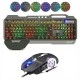 K618 104 Keys USB Wired Multimedia RGB Backlit Gaming Keyboard and 2400DPI LED Gaming Mouse Set K618 104 Keys USB Wired Multimedia RGB Backlit Gaming Keyboard and 2400DPI LED Gaming Mouse Set