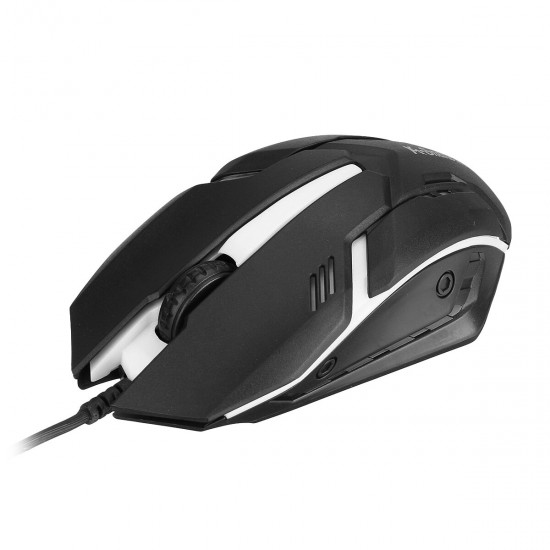 KM320 Waterproof 104key LED USB Wired Gaming Keyboard & 1000DPI Mouse Combo Set Multi-Colored Changing Backlight Mouse for Computer Desktop Notebook KM320 Waterproof 104key LED USB Wired Gaming Keyboard & 1000DPI Mouse Combo Set Multi-Colored Changing Backlight Mouse for Computer Desktop Notebook