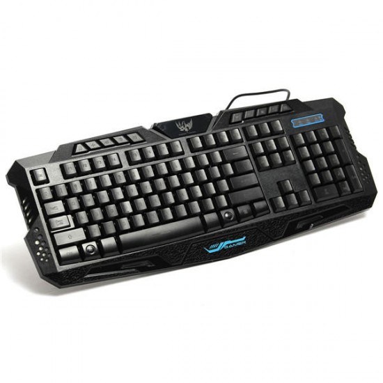 M200 USB 3 Colors LED Backlit Wired Gaming Keyboard M200 USB 3 Colors LED Backlit Wired Gaming Keyboard