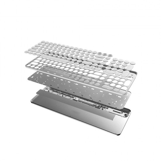 102 Keys Wireless Keyboard 2.4G bluetooth 4.0 Dual Mode Membrane Keyboard 102 Keys Wireless Keyboard 2.4G bluetooth 4.0 Dual Mode Membrane Keyboard