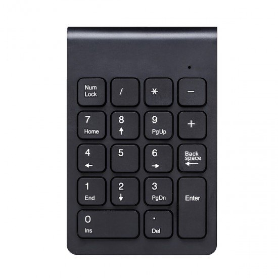 MLD-268 Wireless Numeric Keypad 2.4G 18 Keys Mini Digital Number Pad Portable Silent Financial Accounting Keyboard MLD-268 Wireless Numeric Keypad 2.4G 18 Keys Mini Digital Number Pad Portable Silent Financial Accounting Keyboard