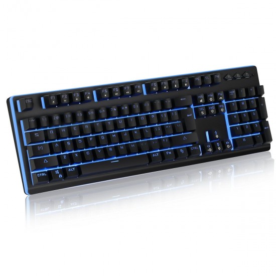 104Keys RGB LED Effects French German English Layout With Mechanical Handfeel 104Keys RGB LED Effects French German English Layout With Mechanical Handfeel
