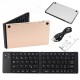 Mini Wireless Foldable Keyboard bluetooth 3.0 66Keys Wireless Rechargeable Keyboard Mini Wireless Foldable Keyboard bluetooth 3.0 66Keys Wireless Rechargeable Keyboard