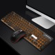 N528 104 Keys Colorful Backlit Mute Rechargeable Wireless Gaming Keyboard and 2.4G Wireless Mouse Combo N528 104 Keys Colorful Backlit Mute Rechargeable Wireless Gaming Keyboard and 2.4G Wireless Mouse Combo