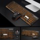 N528 104 Keys Colorful Backlit Mute Rechargeable Wireless Gaming Keyboard and 2.4G Wireless Mouse Combo N528 104 Keys Colorful Backlit Mute Rechargeable Wireless Gaming Keyboard and 2.4G Wireless Mouse Combo