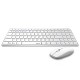 9300M Multi-mode Wireless Keyboard & Mouse Set 2.4GHz + bluetooth 3.0/4.0 99 Keys Keyboard 1300DPI Mouse Combo Set with USB Receiver for Windows XP / Vista / 7 / 8 / 10