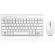 8000T Multi-Mode Wireless Keyboard & Mouse Set bluetooth 3.0/4.0/2.4G 78 Keys Keyboard 1300DPI Mouse Home Office Business Keyboard Mouse Combo