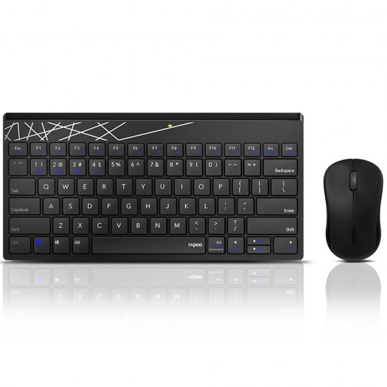 8000T Multi-Mode Wireless Keyboard & Mouse Set bluetooth 3.0/4.0/2.4G 78 Keys Keyboard 1300DPI Mouse Home Office Business Keyboard Mouse Combo 8000T Multi-Mode Wireless Keyboard & Mouse Set bluetooth 3.0/4.0/2.4G 78 Keys Keyboard 1300DPI Mouse Home Office Business Keyboard Mouse Combo