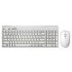 8050T 2.4GHz Wireless 108 Keys Keyboard and 1300dpi Mouse Combo Set with USB Receiver for Windows10 / 8 / 7 / Vista / XP