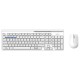 8100M Multi-Mode Wireless Keyboard & Mouse Set bluetooth 3.0 / 4.0 / 2.4G 109 Keys Keyboard and 1300DPI Ergonomic Mouse Combo Set