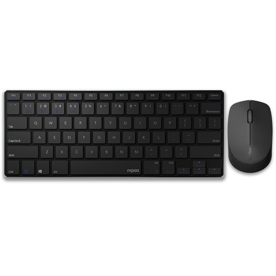 9000G Wireless Keyboard & Mouse Set bluetooth 3.0/4.0 2.4GHz Multi-Mode 78 Keys Keyboard 1300DPI Mouse for Mac Windows
