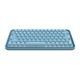 Pre5 Multimode Wireless Mechanical Keyboard Bluetooth 3.0/5.0 2.4G Type-C Connection Keyboard Rechargable Blue/Pink Office Typing Keyboard For IPAD Laptop