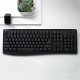 X1800Pro 2.4Ghz Wireless Keyboard & Mouse Set 104 Keys Keyboard 1000DPI Mouse Home Office Kit for Computer PC Laptop