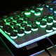 Retro Punk Round Suspension Keycaps 104 Keys Mechanical Keyboard USB Wired LOL CF RGB Backlight Gaming Keyboard