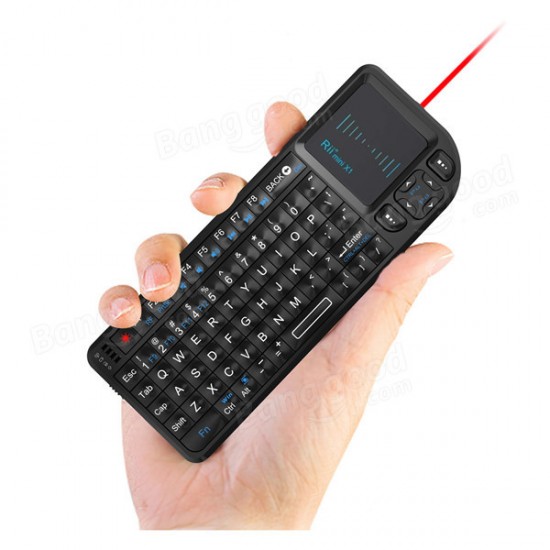 Mini X1 2.4G Wireless Air Keyboard with Mouse Touchpad