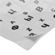 Russian Standard Keyboard Stickers For White Standard Keyboard