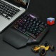F6 Wired Single Handed RGB Backlight Gaming Keyboard 39 Keys One Hand Ergonomic Game Keypad for PC Laptop Pro PUBG Gamer F6 Wired Single Handed RGB Backlight Gaming Keyboard 39 Keys One Hand Ergonomic Game Keypad for PC Laptop Pro PUBG Gamer
