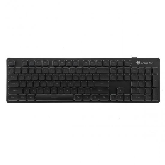 Silent 2.4GHz Wireless Backlit Keyboard and Mouse Combo Set for Desktop Computer Laptops