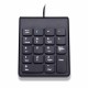 Small USB Wired 18Keys Numeric Keypad Mini Number Pad Keyboard for Laptop PC