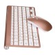 Ultra Thin 2.4GHz Wireless Keyboard and 1200DPI Wireless Ultra Thin Mouse Combo Set with USB Receiver for PC Computer