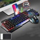 Wired Keyboard & Mouse Set 104 Keys RGB Gaming Keyboard with Phone Holder 2000DPI Ergonomic Mouse Wired Keyboard & Mouse Set 104 Keys RGB Gaming Keyboard with Phone Holder 2000DPI Ergonomic Mouse