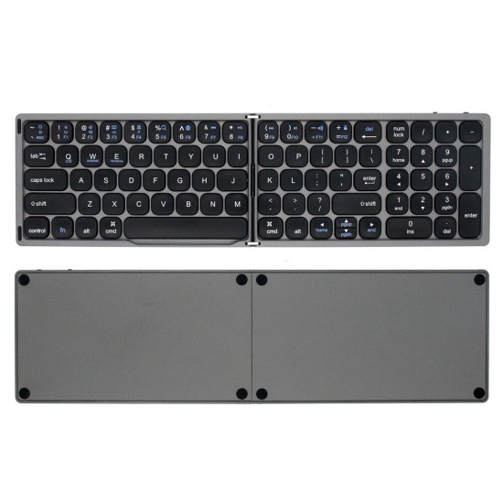 Wireless Foldable bluetooth Keyboard 81 Keys Aluminum Alloy Wireless Rechargeable Keyboard Wireless Foldable bluetooth Keyboard 81 Keys Aluminum Alloy Wireless Rechargeable Keyboard