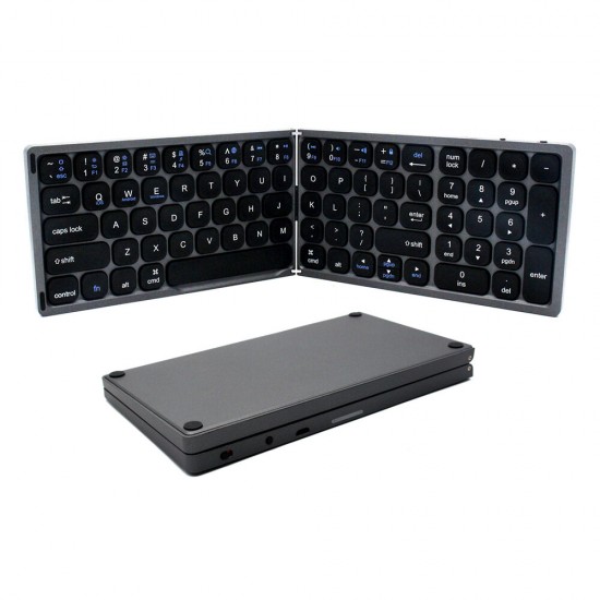 Wireless Foldable bluetooth Keyboard 81 Keys Aluminum Alloy Wireless Rechargeable Keyboard Wireless Foldable bluetooth Keyboard 81 Keys Aluminum Alloy Wireless Rechargeable Keyboard