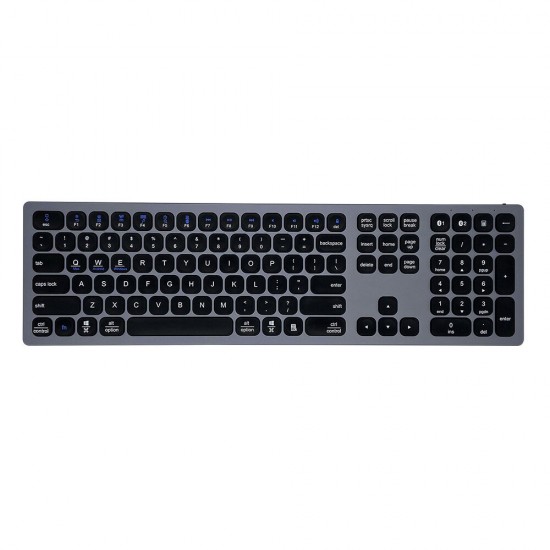 Wireless bluetooth Keyboard 110 Keys Multi-Device Connection Aluminum Alloy Wireless Type-C Rechargeable Keyboard Wireless bluetooth Keyboard 110 Keys Multi-Device Connection Aluminum Alloy Wireless Type-C Rechargeable Keyboard