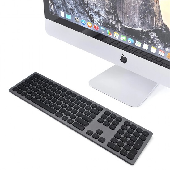 Wireless bluetooth Keyboard 110 Keys Multi-Device Connection Aluminum Alloy Wireless Type-C Rechargeable Keyboard Wireless bluetooth Keyboard 110 Keys Multi-Device Connection Aluminum Alloy Wireless Type-C Rechargeable Keyboard