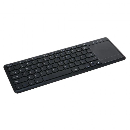 Ultra-slim 2.4G Wireless Portable Keyboard with touchpad Dual System Universal Touch Mouse Suitable for Laptop/Desktop/Smart Phone/Tablet
