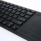 Ultra-slim 2.4G Wireless Portable Keyboard with touchpad Dual System Universal Touch Mouse Suitable for Laptop/Desktop/Smart Phone/Tablet