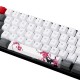 1 Key Ink Plum Blossom Keycap OEM Profile PBT Space Bar 6.25u Novelty Keycap