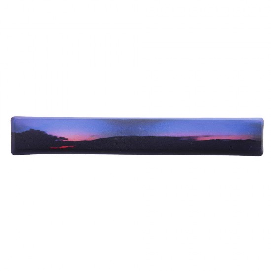 1 Key Sunset Clouds Keycap OEM Profile PBT Space Bar 6.25u Novelty Keycap for Mechanical Keyboard