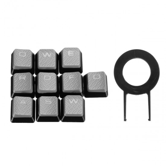 10 Key Backlit Translucent Keycap Key Caps For MX Switch Mechanical Keyboard For Corsair FPS