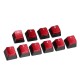 10 Key Backlit Translucent WASD Keycap Key Cap for MX Switch Mechanical Keyboard for Corsair FPS