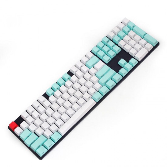 104 Key PBT OEM Profile Thick Side Printed Keycaps for MX Switches Keyboard