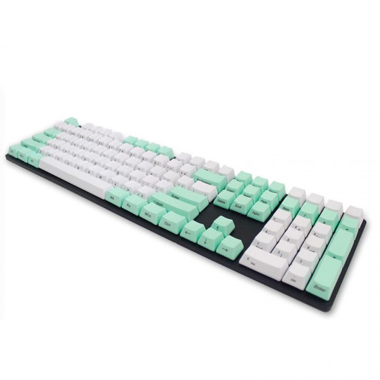 104 Key PBT OEM Profile Thick Side Printed Keycaps for MX Switches Keyboard