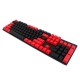 104 Key PBT OEM Profile Thick Side Printed Keycaps for MX Switches Mechanical Keyboard