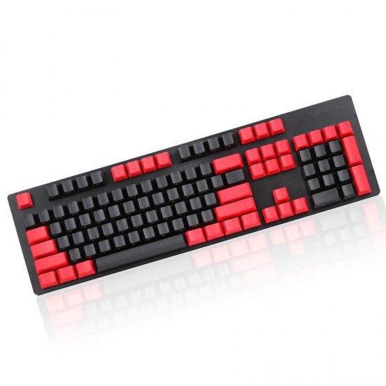 104 Key PBT OEM Profile Thick Side Printed Keycaps for MX Switches Mechanical Keyboard