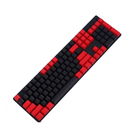 104 Key PBT OEM Profile Thick Side Printed Keycaps for MX Switches Mechanical Keyboard