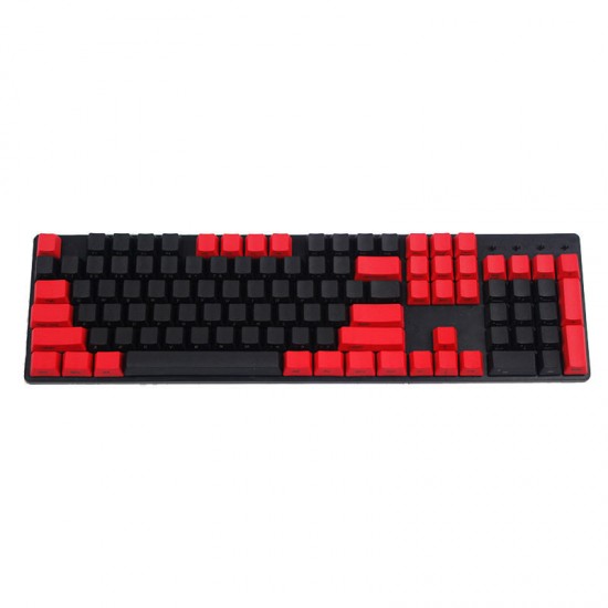 104 Key PBT OEM Profile Thick Side Printed Keycaps for MX Switches Mechanical Keyboard