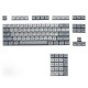 104 Keys Grey&White Keycap Set XDA Profile PBT DYE-Sub 2.25U 2U 1.75U Keycaps Compatible with GH60 GK61 GK64 87 96 104 Mechanical Keyboard