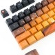 104 Keys Saturn Keycap Set OEM Profile PBT Five-sided Sublimation Keycaps for Mechanical Keyboard