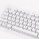 106 Keys White Translucent Keycap Set OEM Profile PBT Double Shot 104 Keycaps for Mechanical Keyboard 106 Keys White Translucent Keycap Set OEM Profile PBT Double Shot 104 Keycaps for Mechanical Keyboard