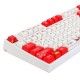 104 Keys Christmas Keycap Set OEM Profile PBT Dye-Sublimation Keycaps for Mechanical Keyboard