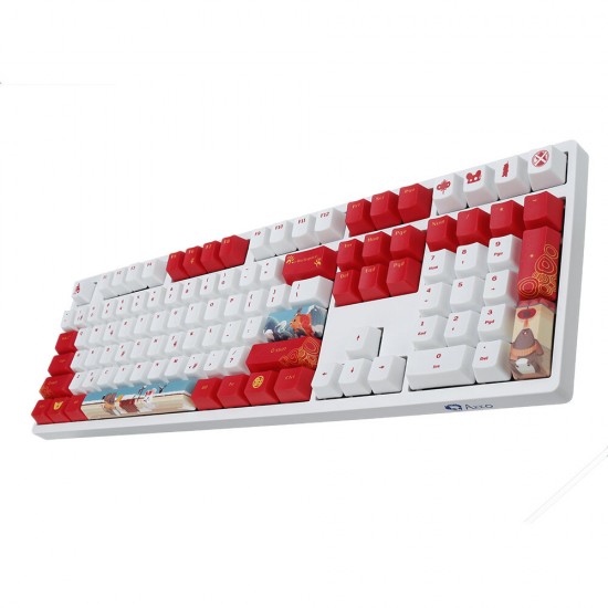 108 Keys Keycap Set OEM Profile PBT Five-sided Sublimation Keycaps for Mechanical Keyboard